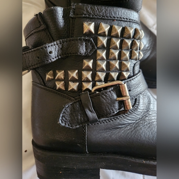 Ash studded motorcycle booties - Picture 9 of 14
